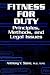 Fitness for Duty: Principle...