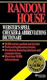 Random House Webster's Spell Checker & Abbreviations Dictionary