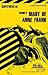 Cliffs Notes on Frank's Diary Of Anne Frank