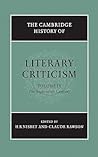 The Cambridge History of Literary Criticism: The Eighteenth Century (Volume 4)
