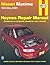 Nissan Maxima 1993 thru 2001 (Hayne's Automotive Repair Manual)
