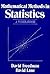 Mathematical Methods in Sta...