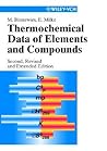 Thermochemical Data of Elements and Compounds