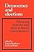 Democracy and Elections: Electoral Systems and their Political Consequences