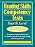 Reading Skills Competency Tests: Fourth Level (Ready-To-Use Activities)