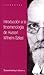 Introducción a la fenomenología de Husserl