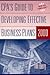Cpa's Guide to Developing Effective Business Plans 2000 by Tim Berry