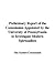 Preliminary Report of the Commission Appointed by the University of Pennsylvania to Investigate Modern Spiritualism