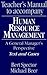 HUMAN RESOURCE MANAGEMENT INSTRUCTORS MANUAL (A GENERAL MANAGERS GUIDE)