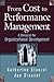 From Cost to Performance Management: A Blueprint for Organizational Development