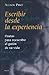 Escribir desde la experiencia