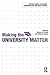 Making the University Matter