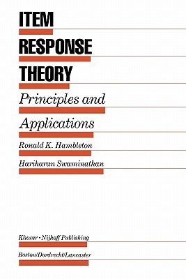 Item Response Theory: Principles and Applications (Paperback)