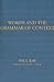 Words and the Grammar of Context (Volume 40) (Lecture Notes)