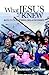 What Jesus Knew by Ricky Thomas Gordon What Jesus Knew by Ricky Thomas Gordon