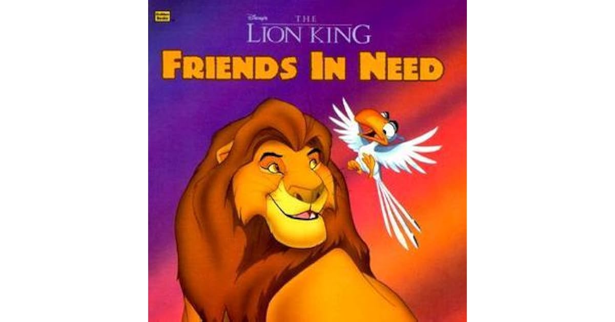 Disney s The Lion King Friends In Need By Justine Korman Fontes