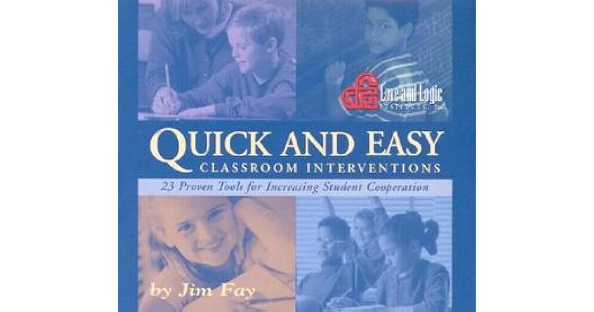 Quick and Easy Classroom Interventions 23 Proven Tools for Increasing