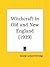 Witchcraft in Old and New England 1929 by George Lyman Kittredge