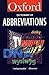 Dictionary of Abbreviations (Oxford Quick Reference)