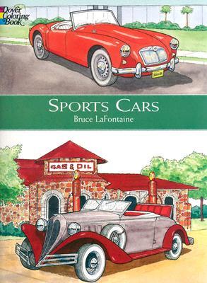 Sports Cars Coloring Book (Dover Planes Trains Automobiles Coloring)