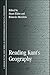 Reading Kant's Geography (Contemporary Contin Philosophy)