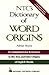 Ntc's Dictionary of Word Origins