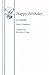 Happy Birthday by Marc Camoletti