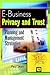 E-Business Privacy and Trust: Planning and Management Strategies