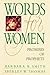 Words for Women by Barbara B. Smith