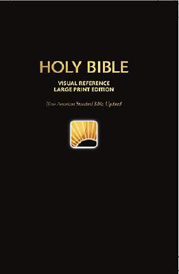 Visual Reference Bible: New American Standard Updated, Black Bonded Leather, Indexed