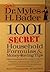 1,001 Secret Household Formulas & Money Saving Tips