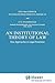 An Institutional Theory of Law: New Approaches to Legal Positivism (Law and Philosophy Library)