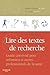 Lire des textes de recherche by Barbara Davies