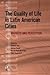 The Quality of Life in Latin American Cities by Eduardo Lora