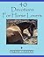 40 Devotions For Horse Lovers by Pauline Creeden