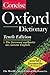 Concise Oxford Dictionary 10Th Edition