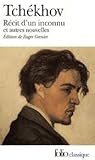 Récit d'un inconnu et autres nouvelles