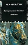 Panégyriques de Maximien: 289 et 291