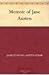 Memoir of Jane Austen
