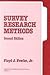 Survey Research Methods (Applied Social Research Methods Series I)