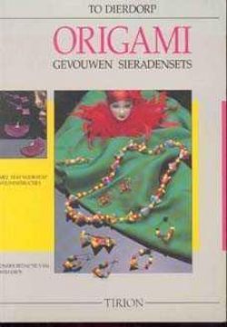Origami: gevouwen sieradensets