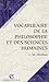 Vocabulaire de la philosophie et des sciences humaines by Louis Marie Morfaux