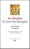 Le Livre Des Exemples, Tome 1