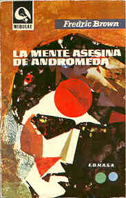 Portada de La mente asesina de Andrómeda, de Fredric Brown