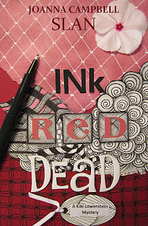 Ink, Red, Dead (Kiki Lowenstein Scrap-n-Craft Mystery, #3)