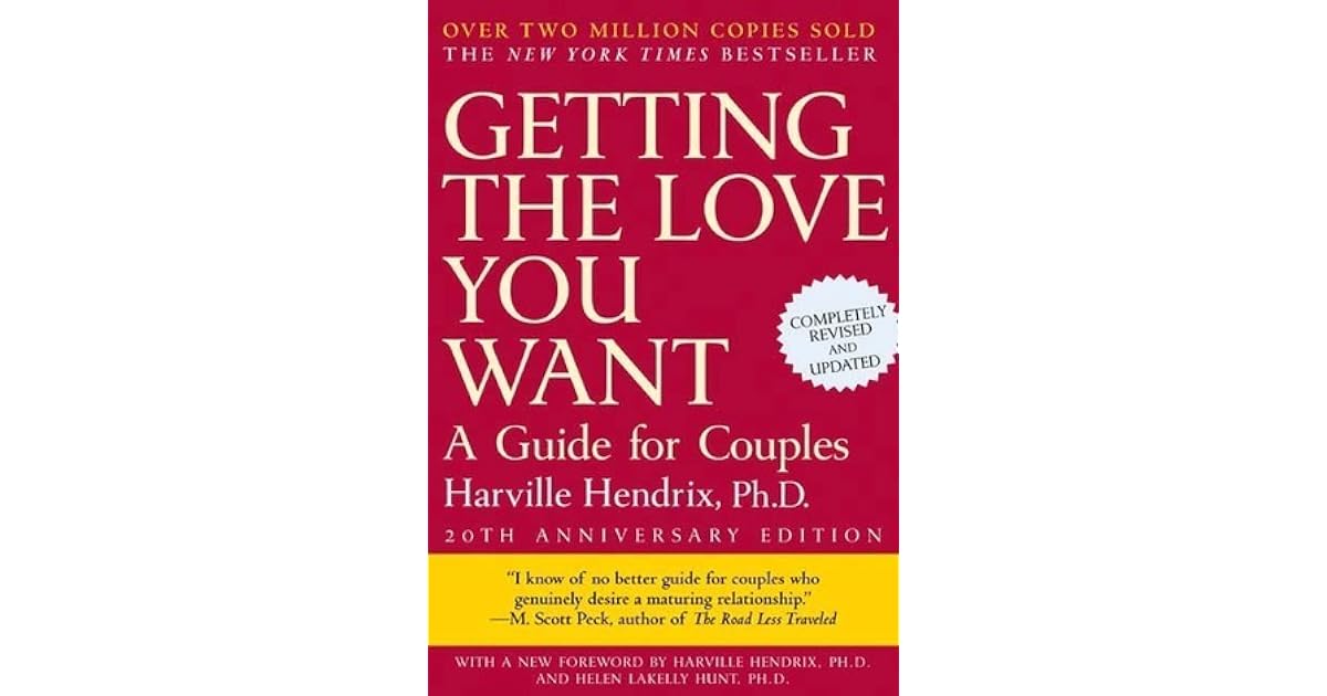 Getting the Love You Want A Guide for Couples by