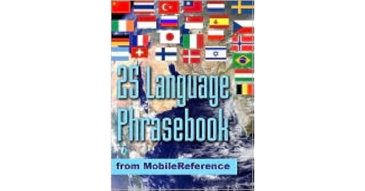 25 Language Phrasebook by MobileReference