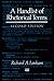 A Handlist of Rhetorical Terms by Richard A. Lanham