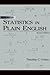 Statistics in Plain English