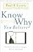 Know Why You Believe